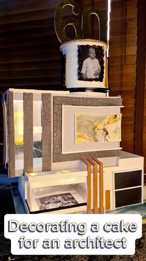 Luxury Cake Decorating for an Architectural Masterpiece