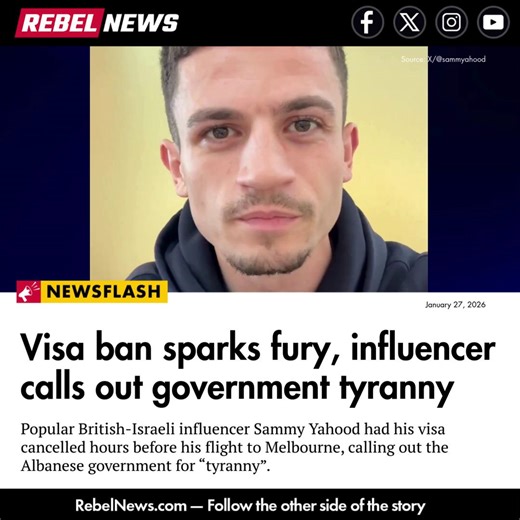 Rebel News on Instagram: "🚨 Meanwhile, actual extremists slip through Albanese's system."