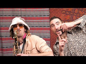 ATAYA & KAZ - Organic Techno with Saxophone & Mouth Harp - Live Jam