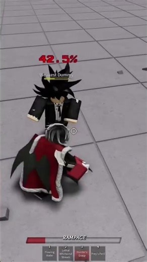 Beginners one shot combo #music #hardstyle #roblox #tsb