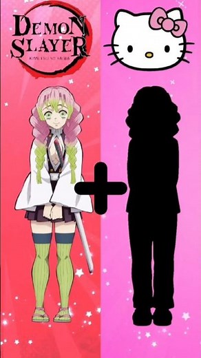 Demon Slayer Girls in Hello Kitty Pajamas Part 1 | Cute Transformation ✨ #demonslayer #anime