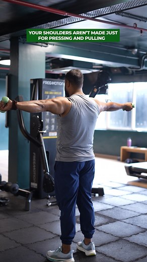 Why Shoulder Rotation Matters Healthy shoulders aren’t just about strength — they’re about movement. Your shoulder joint is one of the most mobile in your body, and keeping that rotation smooth is key to long-term health and performance. Here’s why shoulder rotation deserves your attention 👇 Improves Flexibility: Regular rotation work keeps your shoulders moving freely, making daily tasks and workouts feel easier and more controlled. Prevents Injuries: A mobile shoulder is a strong shoulder. Co