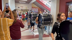 🏹PLAYOFF SPIRIT WALK🏹 Let’s go Indians! Arrows Up! | Ganado ISD