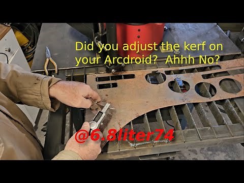 Fine-Tuning Kerf Settings on My Arcdroid – Precision Adjustments in Action!