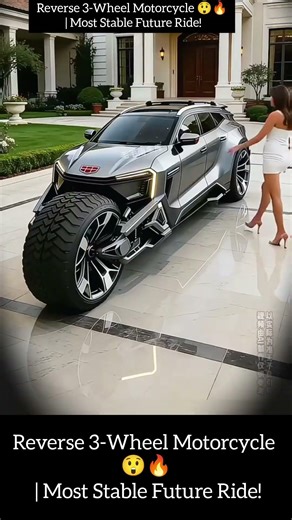 “Every day, a new amazing ride!#ReverseTrike #ThreeWheel