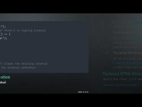 How to Make setInterval Work Properly in JavaScript