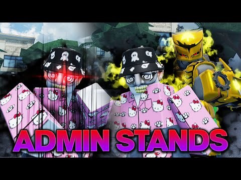 Using ADMIN STANDS In The YBA and AUT Developer Game