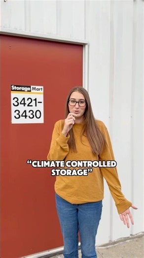 What is Climate Controlled Storage?