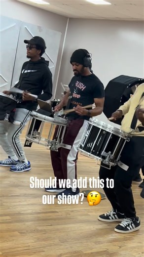 Drumline Entertainment • ATL | New cadence called “N. E. R. D.” Should we add it? 🤔 🥁 | Instagram