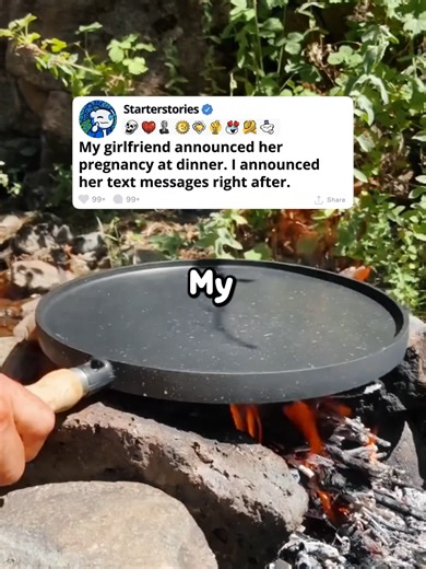 My girlfriend announced her pregnancy at dinner. I announced her text messages right after. #reddit #redditreadings