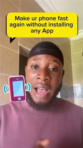 Make your phone fast without installing an app #everyone