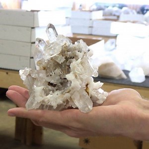 5.6K views · 552 reactions | Come see exceptional new specimens of quartz with adularia from our Hamilton Hill Mine at our two 2020 Tucson show locations: the 22nd Street Mineral, Fossil, Gem & Jewelry Show (booth SC-L6) from January 30 - February 16th, and the AGTA GemFair (booth 1614) from February 4th - 9th! | Avant Mining LLC | Facebook