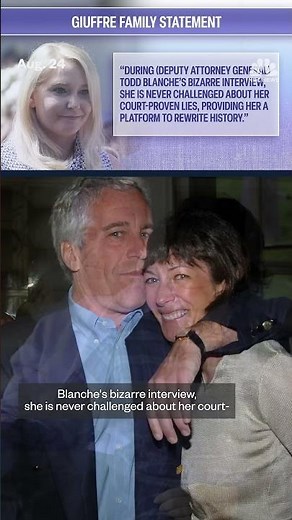 Family of Epstein accuser reacts to DOJ interviews