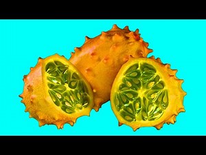 Hidden Patterns Inside Exotic Tropical Fruits Vegetables Relaxing Video Sound ASMR