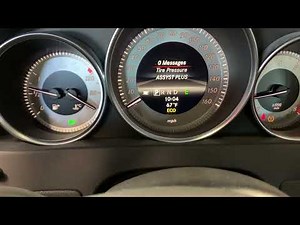 How to Reset the 2013 Mercedes Benz C300 Tire Pressure Warning Light - TPMS