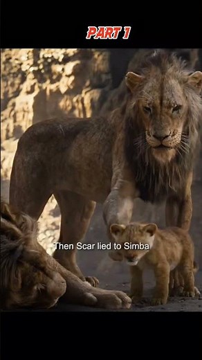 Simba vs Scar: The Final Battle for Pride Rock | The Lion King 😱 #movie #clips #viral
