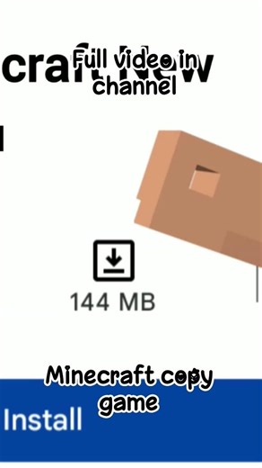 I FIND MINECRAFT COPY GAME #like #minecraft #subscribe #minecraftcopygames