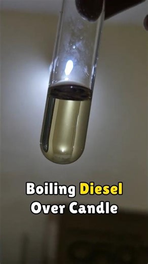 I Tried Boiling Diesel Over a Candle…