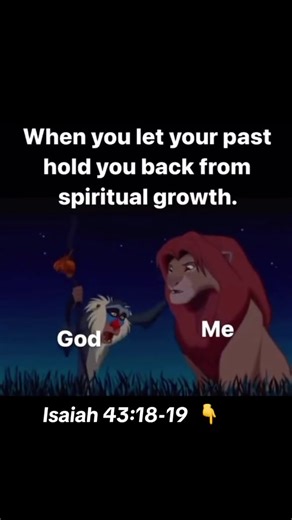 Isaiah 43:18-19 King James Version 18 Remember ye not the former things, neither consider the things of old. 19 Behold, I will do a new thing; now it shall spring forth; shall ye not know it? I will even make a way in the wilderness, and rivers in the desert. #walkingwithjesus #christiantiktok