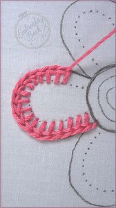 736K views · 10K reactions | Most elegant hand embroidery stitch for flower design #popular #tutorial #embroidery #reels2025viral #reelsviralシ | EmbroideryBook | Facebook