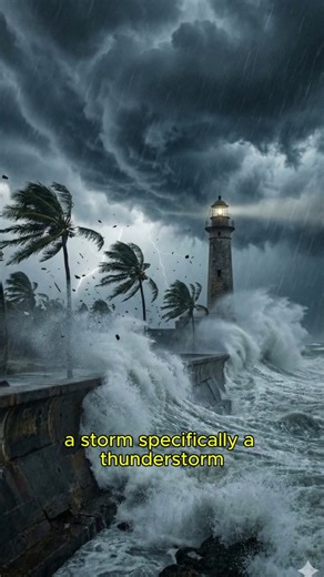 What is storm? How is a storm formed?