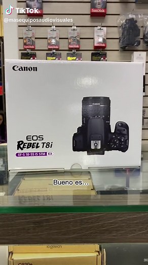 Canon Eos Rebel T8i: La cámara perfecta para video y foto