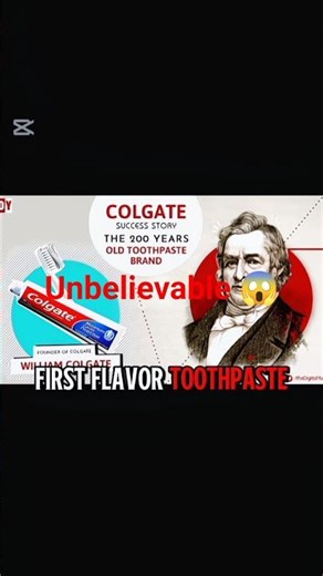 ColgateWasn’t toothpaste First? 😱 Last fact is shocking,😱