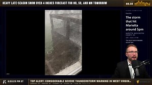 🔴 LIVE - Severe Weather Coverage With Storm Chasers On The Ground - Live Weather Channel...