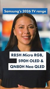 Best Samsung TVs 2026, R85H Micro RGB, S90H OLED, QN80H Neo QLED | The Good Guys