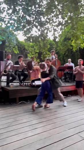 590K views · 622 reactions | #Repost • @jordandjam Summer in Berlin is in full swing! Here’s a collegiate shag social demo from a couple weeks back with @thebigfivejazzberlin ☀️ Catch us Tuesdays at Renate through @swingbase #collegiateshag #lindyhop #socialdance #swing #swingdance #shagdancing #dance #dancing #berlin | Social Swing | Facebook
