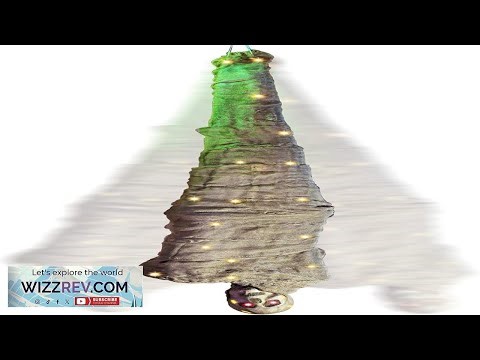 JOYIN 65" Halloween Decoration Cocoon Corpse Animated Hanging Dead Body Prop Indoor