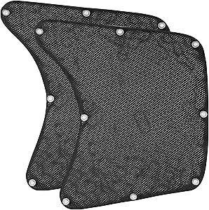 Side Window Sun Shade 2PCS Trucks Side Window Shades, Sunshade w Suction Cup, Interior Accessories Glare Shield & UV Rays Protection for RV Semi Truck Freightliner Volvo Vnl International Trucks