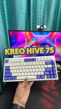 KREO HIVE 75 V2 Best Wired Mechanical Gaming Keyboard? @Kreosphere #gamingkeyboard