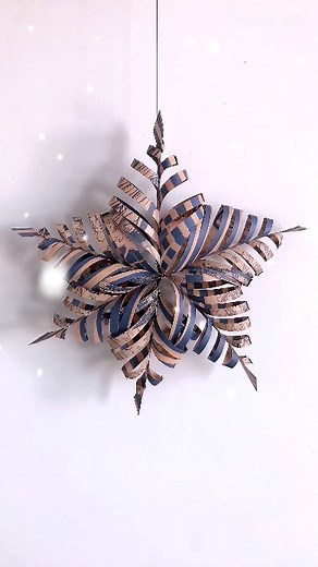 paper crafts creator on Instagram: "Snowflake design with paper.What I’m looking forward to is not the snow, but the winter with you # Simple and easy to learn #origami #tutorial #snowflake #handicraft #snowflake #origami #snowflake #production #origami #tutorial paper craft ideas"