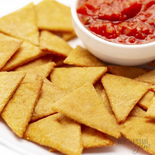 Keto Tortilla Chips - Wholesome Yum