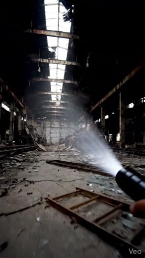 Deserted Factory Interior ScanDERELICT SCAN