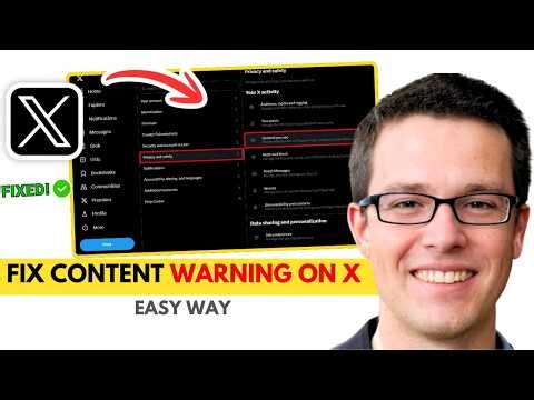 Turn Off X Sensitive Content Setting Fast | Enable Adult Content (Twitter)(2026)