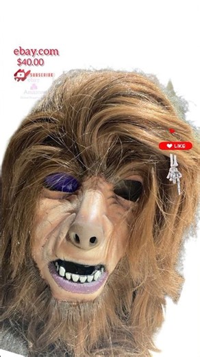 Forum Novelties Universal Monsters Wolfman Latex Halloween Mask With Tag #horror #halloween #scary