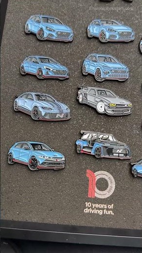 12 Car Enamel Pins | Complete Custom Pin Collection 🚗✨