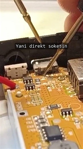 Powerbank'e TYPE-C TAK! neredeyse iyileştim bu arada.