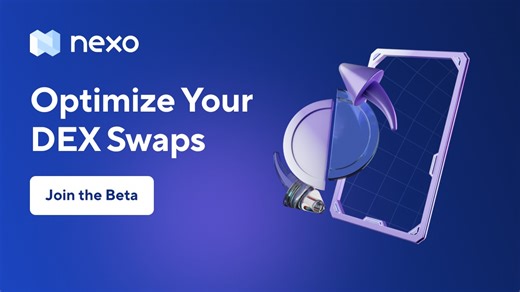 Our non-custodial Nexo Wallet unlocks aggregated liquidity from multiple DEXs. The feature opens the gates to an expansive pool of assets and funds, while securing the most favorable prices for swaps across 5 chains. Your new DeFi HQ awaits: http://link.nexo.io/2ULQ | Nexo