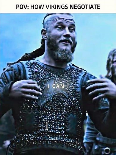 Ragnar Negotiates With King 🥶 #shorts #vikings