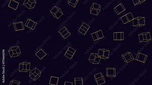 An image of a grid pattern formed by overlapping rectangular shapes. The shapes are uniform, composed of straight lines, against a black background