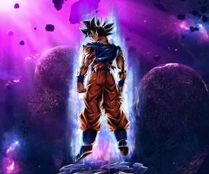 Planets Goku Ultra Instinct Live Wallpaper