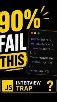 Title:90% Developers Fail This JavaScript Interview Question 🤯 | Event Loop Explained