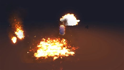 Unity特效 – 写实火焰爆炸特效 Real Fire Smoke
