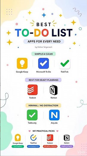 Here are the BEST To-Do List Apps depending on your style