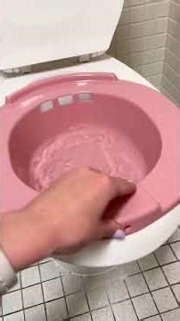 How to use a sitz bath from a labour & delivery nurse 🤰🤱 Cannot be taken as medical advice