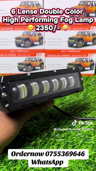 High Performing Double Color Fog Lamps for Your Vehicle