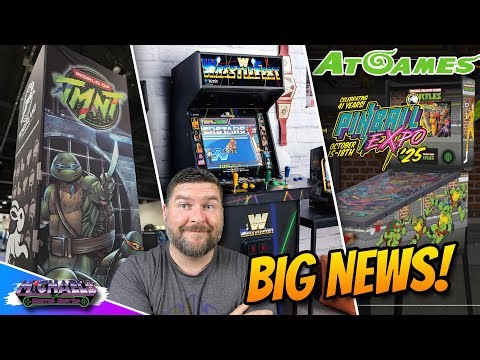 Basic Fun Supreme Delayed, AtGames TMNT First Look & Wonderland Amusements Next Pinball